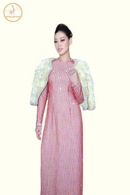 cach phoi ao khoac voi ao dai truyen thong