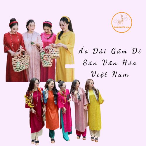 áo dài gấm