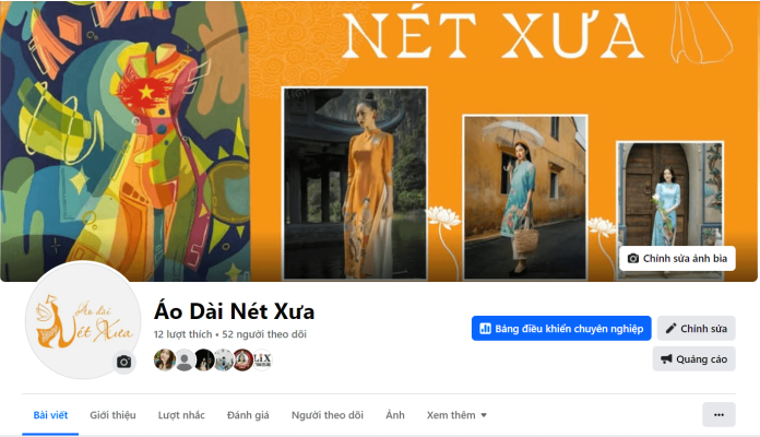 Fanpage áo dài Nét Xưa