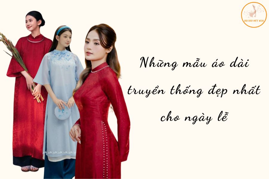 nhung mau ao dai truyen thong dep nhat